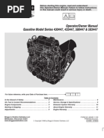 Vanguard 3 LC Gas Enginemanual