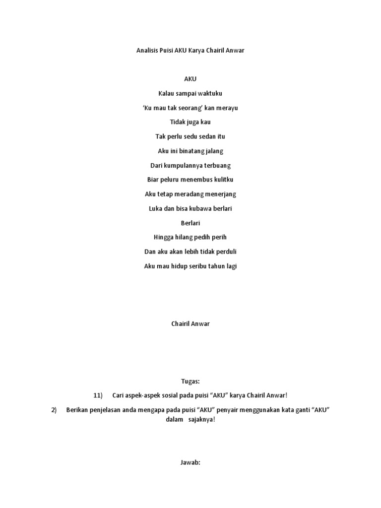 Gratis Download Gambar Doa Karya Chairil Anwar Terupdate oleh Cikimm.com