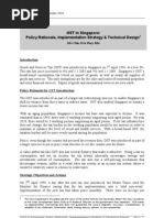 Download GST Singapore - Policy Rationale by tejurv SN12833155 doc pdf
