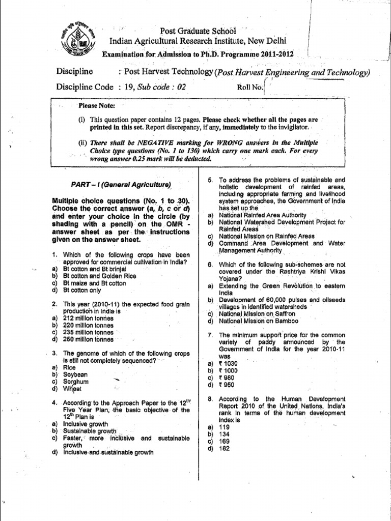 Post harvest research topics image