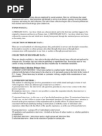 Download Methods of Data Collection Lecture Notes Unit I Research Methodology  by Amit Kumar SN128338856 doc pdf
