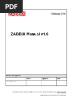 Zabbix Manual v1.6