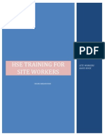 Site Workers' Training