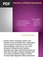 Download ANALISIS LAPORAN KEUANGAN PPT by Hesti Dwi SN128346748 doc pdf