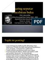 Share Seputar Penerbitan Buku by Jaharuddin