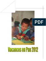 Projecte Vacances en Pau 2012