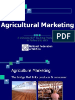 Agricultural Marketing: A Usaid/Cnfa Training Production in Partnership With