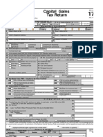 Bir Forms 1706 (99) Capital Gains Tax Return