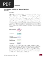 Lab #1 Introduction To LSDyna: Simple Cantilever