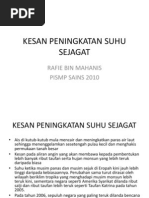 Peningkatan suhu