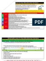 Mental Health: Lesson 5-6, Stress (Why Zebras Don't Get Ulcers)