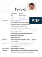 CV Igor Pavlovic
