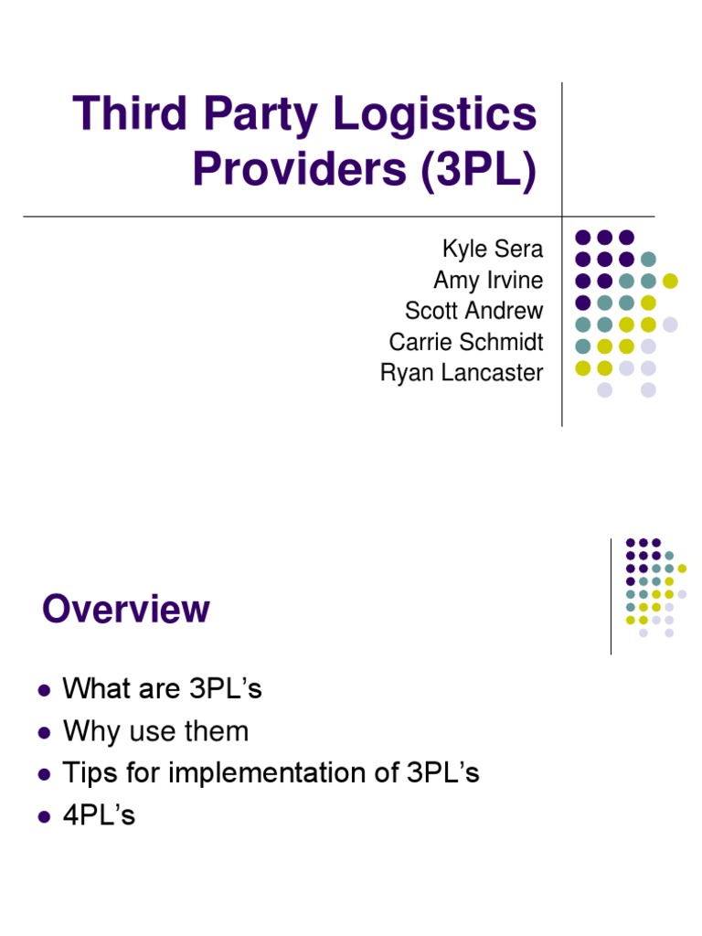 3PL Insights for Supply Chain Managers | PDF | Supply Chain | Logistics