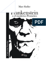 Mary Schelley Frankenstein o El Moderno Prometeo