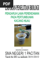 Download Pengaruh Lama Perendaman terhadap Laju Perkecambahan by Mahatma Aji Pangestu SN128400145 doc pdf