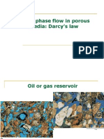 Single Phase Flow in Porous Media: Darcy's Law