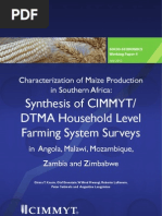 Synthesis of CIMMYT/ DTMA Household Level Farming System Surveys