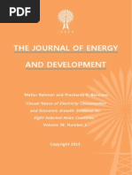 Download Causal Nexus of Electricity Consumption and Economic Growth Evidence for Eight Selected Asian Countries by Matiur Rahman and Prashanta K Banerjee by The International Research Center for Energy and Economic Development ICEED SN128418513 doc pdf