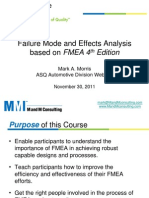 FMEA Webinar 30 Nov 2011