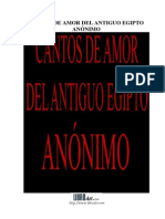 18623700 Cantos de Amor Del Antiguo Egipto