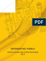 Documentos Defensor Dell Pueblo Informe 2012 II PP c53227c7