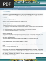 Funciones y cómo insertar funciones