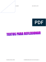 TEXTOS REFLEXIONAR