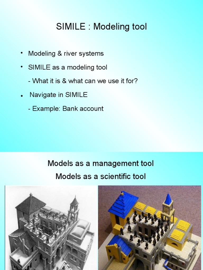 SIMILE: Visual Modeling Tool Overview | PDF
