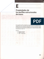 Anexo E (Prop. de Los Perfiles Estructurales de Acero)