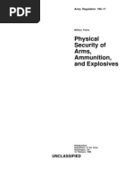 Ar 190-11 Physical Security of Arms Ammunition and Explosive