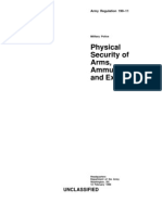 Ar 190-11 Physical Security of Arms Ammunition and Explosive