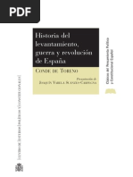 Conde de Toreno. Historia Del Levantamiento Guerra y Revolucion de España