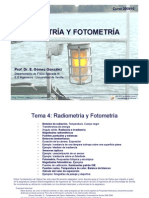 Optica - Tema 4 - Radiometria y Fotometria - 2010-11