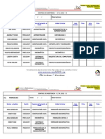 Control de Asistencia Diario Prof - Personalizada MARTES