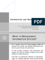 Information and Management