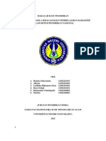 Pendidikan Pancasila Sebagai Bahan Pembelajaran Karakter Dalam Sistem Pendidikan Nasional (Ip)