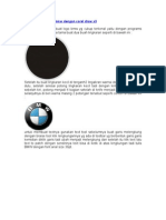 Cara Membuat Logo BMW Dengan Corel Draw x3