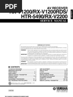 Yamaha-RXV1200 - 2200 Rec PDF