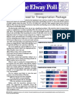 Elway Poll 030413 Transportation