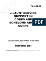 FM 4-02 Health Services Support in Combat