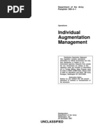 Da Pam 500-5-1 - Individual Augmentation Management