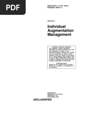 da pam 500-5-1 - individual augmentation management
