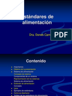 Estandares de Alimentacion