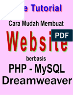 Panduan Belajar Website PHP MySQL Dengan Dreamweaver