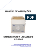 Manual Umidificador GT-2000