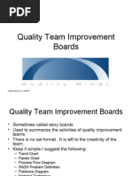 Download Quality Team Improvement Boards PowerPoint Presentation by Stephen Deas SN12858762 doc pdf