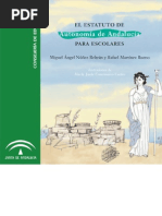 El Estatuto de Autonomía de Andalucía Para Escolares