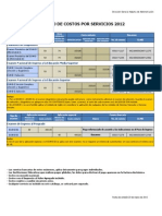 Catalog Ode Cos to Spor Servicios 2012