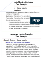 Aggregate Planning Strategies