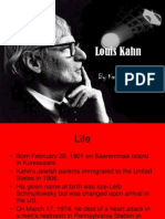 Louis Kahn by Kassie Eulberg